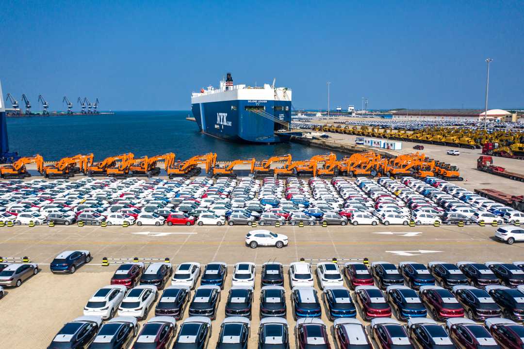 Focus on logistics newsletter-China's transit port for commercial vehicles has added a new channel