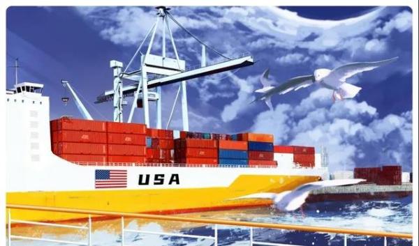 Focus on logistics newsletter-Container volume from China to America released in October! 