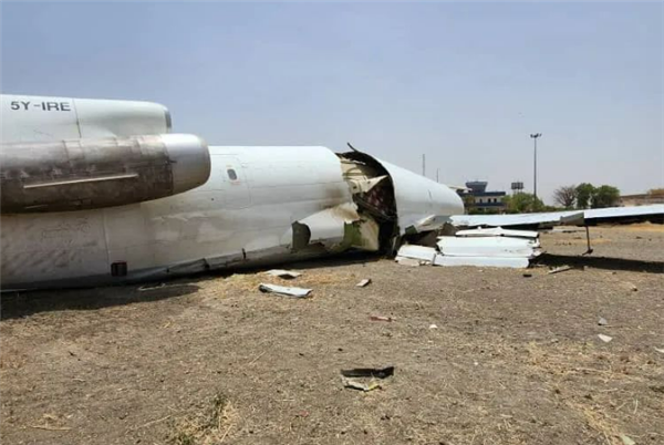 Focus on logistics newsletter-Sudden! A cargo plane crashed into the remains of another plane