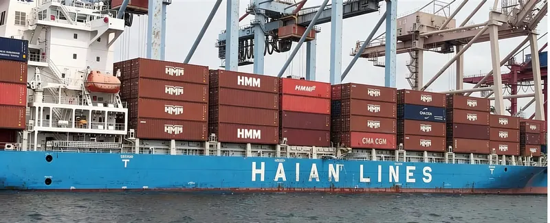 Multiple Containers Fall Overboard! Accident Occurs Shortly After Container Ship Departs Port